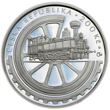 Mince ČNB - 2008 Proof - 100. výročí Založení Národního technického muzea - 1
