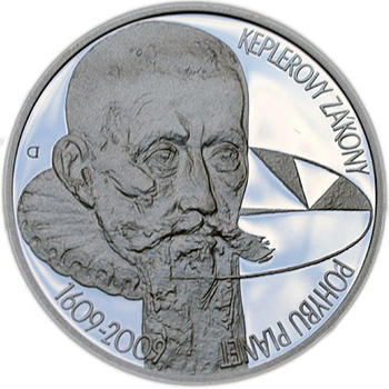 Mince ČNB - 2009 b.k. - 200 Kč 400 let Keplerovy zákony - 1
