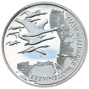 2004 Wattenmeer National Parks Silver Proof  - 1