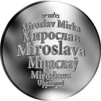 Česká jména - Miroslava - stříbrná medaile - 1