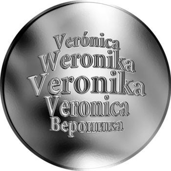 Česká jména - Veronika - stříbrná medaile - 1