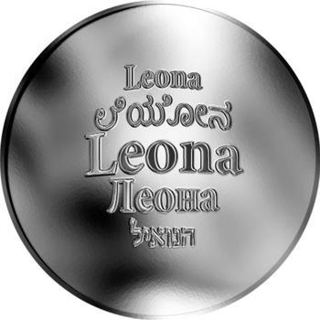 Česká jména - Leona - stříbrná medaile - 1