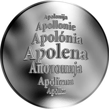 Česká jména - Apolena - stříbrná medaile - 1