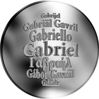 Česká jména - Gabriel - stříbrná medaile - 1