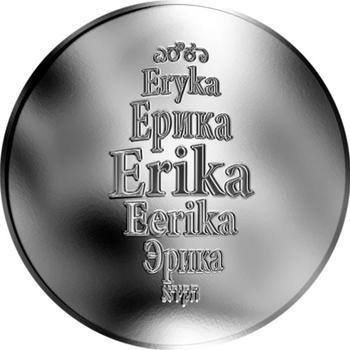 Česká jména - Erika - stříbrná medaile - 1