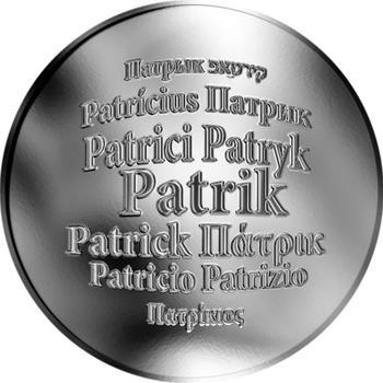 Česká jména - Patrik - stříbrná medaile - 1
