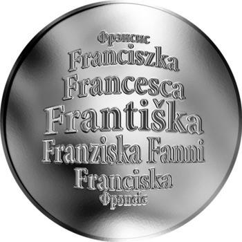 Česká jména - Františka - stříbrná medaile - 1