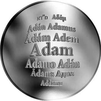 Česká jména - Adam - stříbrná medaile - 1