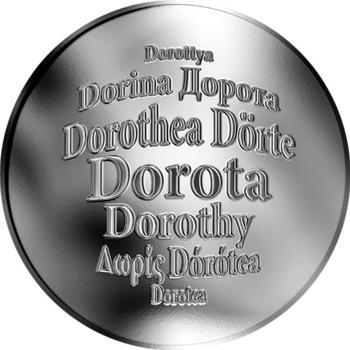 Česká jména - Dorota - stříbrná medaile - 1