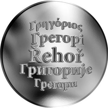 Česká jména - Řehoř - stříbrná medaile - 1