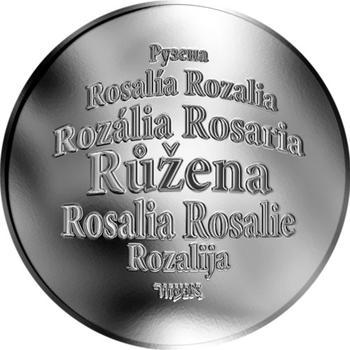 Česká jména - Růžena - stříbrná medaile - 1