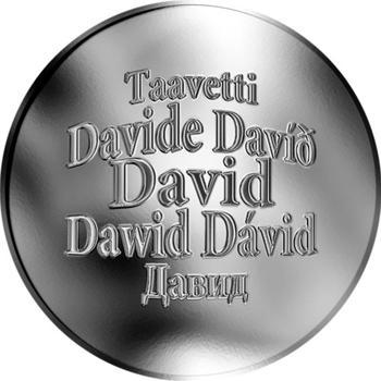 Česká jména - David - stříbrná medaile - 1