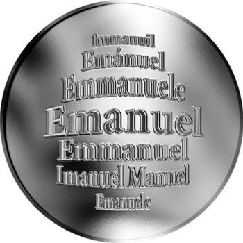Česká jména - Emanuel - stříbrná medaile - 1