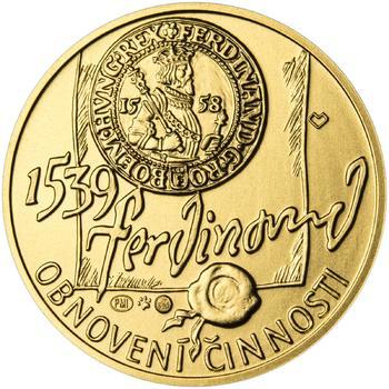 Pražská mincovna - zlato 1/2 Oz b.k. - 2