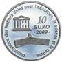 UNESCO Moskevský Kreml 10 Eur Francie 2009 Ag Proof - 2/2