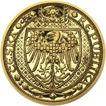 Nejkrásnější medailon III. - Císař a král zlato Proof - 2