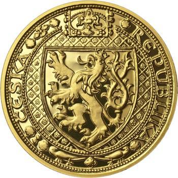 Nejkrásnější medailon II. - Královská pečeť zlato Proof - 2