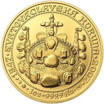 660 let od Korunovace Karla IV. českým králem - zlato b.k. - 2