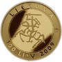 2009 Millenium name of Lithuania Au Proof - 2/2