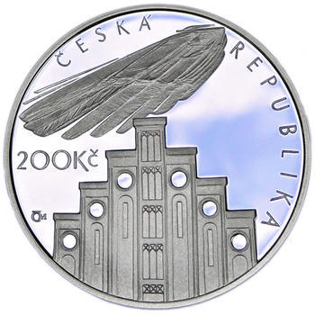 Mince ČNB - 2008 - Proof - 100. výročí  úmrtí Josefa Hlávky - 2