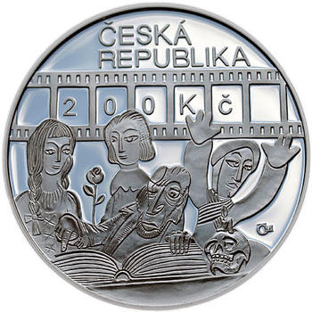 Mince ČNB - 2010 Proof - 200 Kč 100. výročí narození Karel Zeman - 2