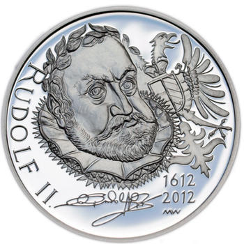 Mince ČNB - 2012 b.k. - 200 Kč  Rudolf II. - 2