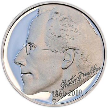 Mince ČNB - 2010 b.k. - 200 Kč 150. výročí narození Gustava Mahlera - 2