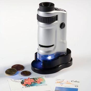 Zoom mikroskop s osvětlením LED 20–40x - 3