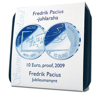 2009 100th birthday Fedrik Pacius Ag Proof - 3