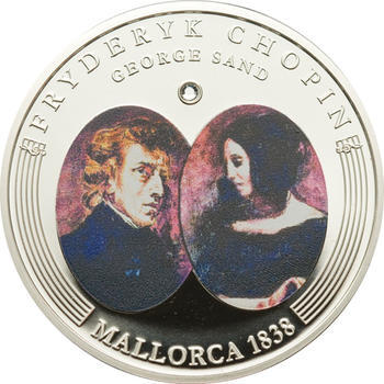 2009 - Frédéric Chopin ann. coin set Ag Proof - Andorra - 4