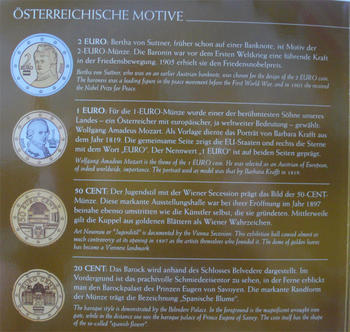Oběhové mince 2006 Unc. Rakousko - 4
