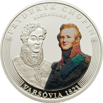 2009 - Frédéric Chopin ann. coin set Ag Proof - Andorra - 5